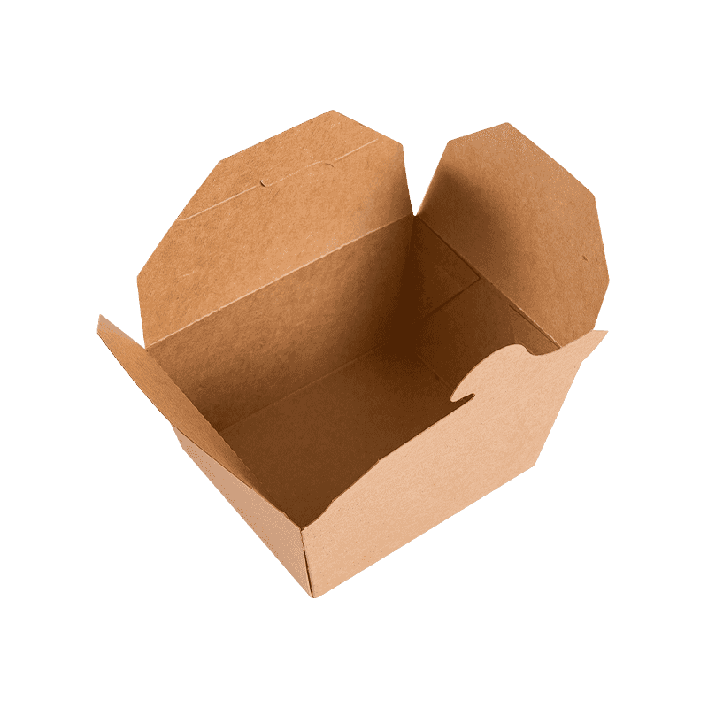 PROMPTU Food Grade Kraft Paper Burger Fast Food Packaging Pyxidas