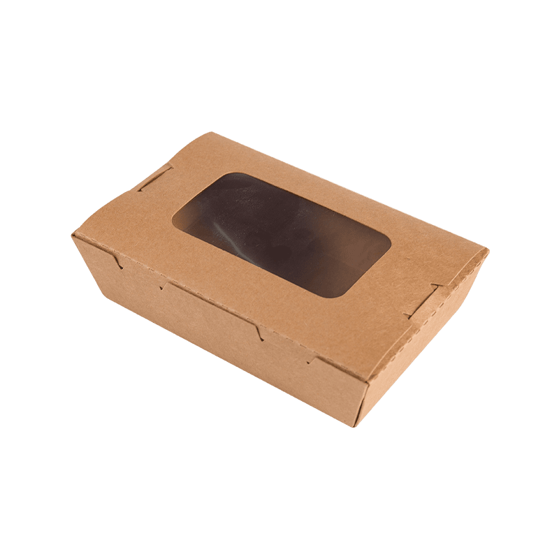 PROMPTU Single Fenestra Takeaway Kraft Paper Restaurant ACETARIA Noodle Prandium Boxes