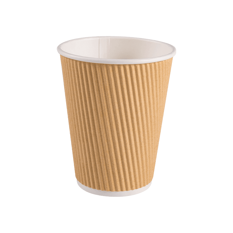 Hot Bibit Waterproof Insulated Duplex Wall Ripple Paper Cup