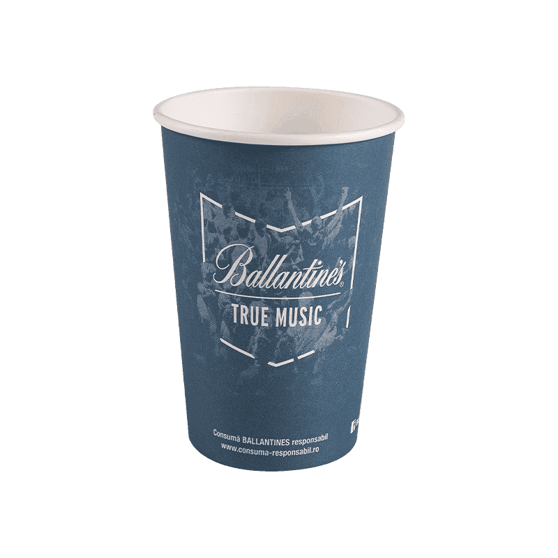 PROMPTU Hot & frigidum bibit Single Wall Paper Cup