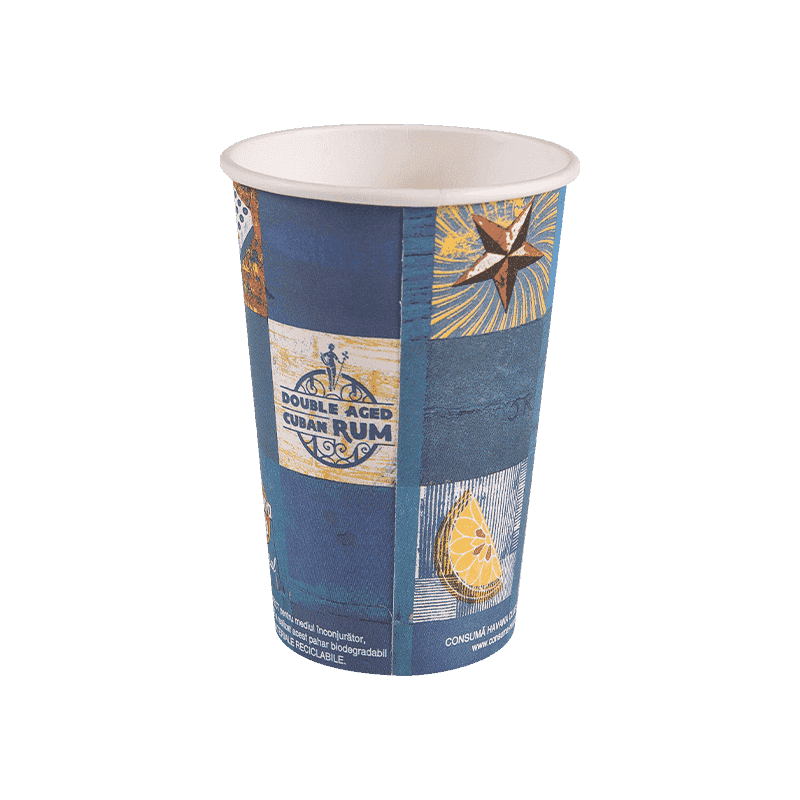 PROMPTU Hot & frigidum bibit Single Wall Paper Cup