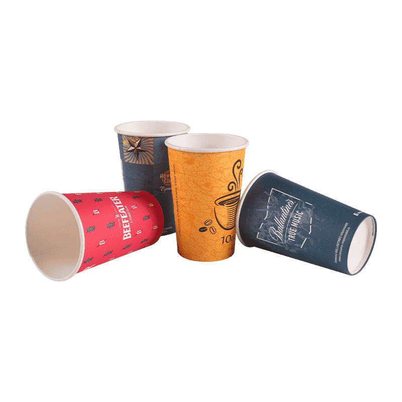 PROMPTU Hot & frigidum bibit Single Wall Paper Cup