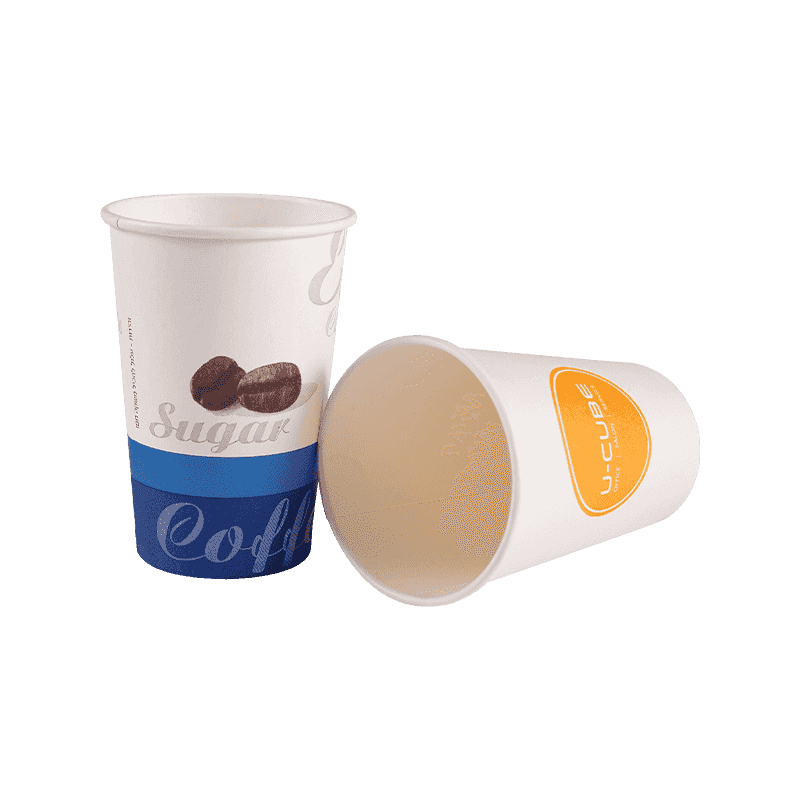 PROMPTU Hot & frigidum bibit Single Wall Paper Cup