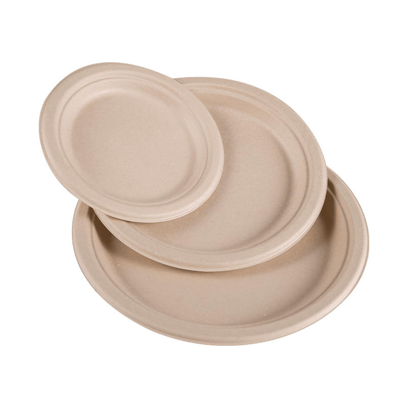 PROMPTU Biodegradable IMPERVIUS et Greaseproof Paper Plate