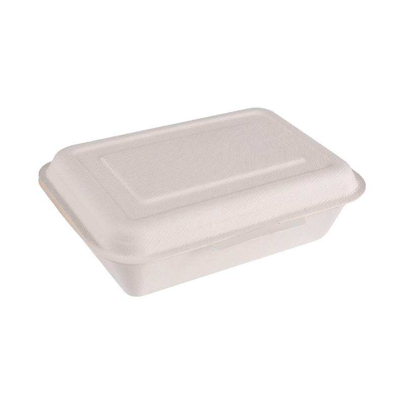 Biodegradable Disposable Flip Cover Takeout Prandium continens